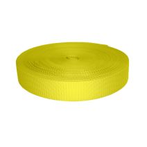 1-1/2 Inch Utility Polyester Webbing Yellow