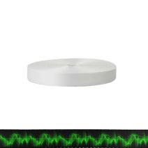 1 Inch Polyester Satin Wave Green