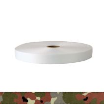 3/4 Inch Polyester Satin Camouflage Flecktarn