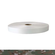 3/4 Inch Polyester Satin Camouflage Quadra