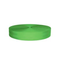 1-1/2 Inch Seatbelt Polyester Lime Green
