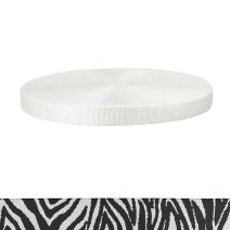 1 Inch Tubular Polyester Zebra
