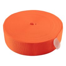 2 1/3 Inch Tubular Polyester Orange